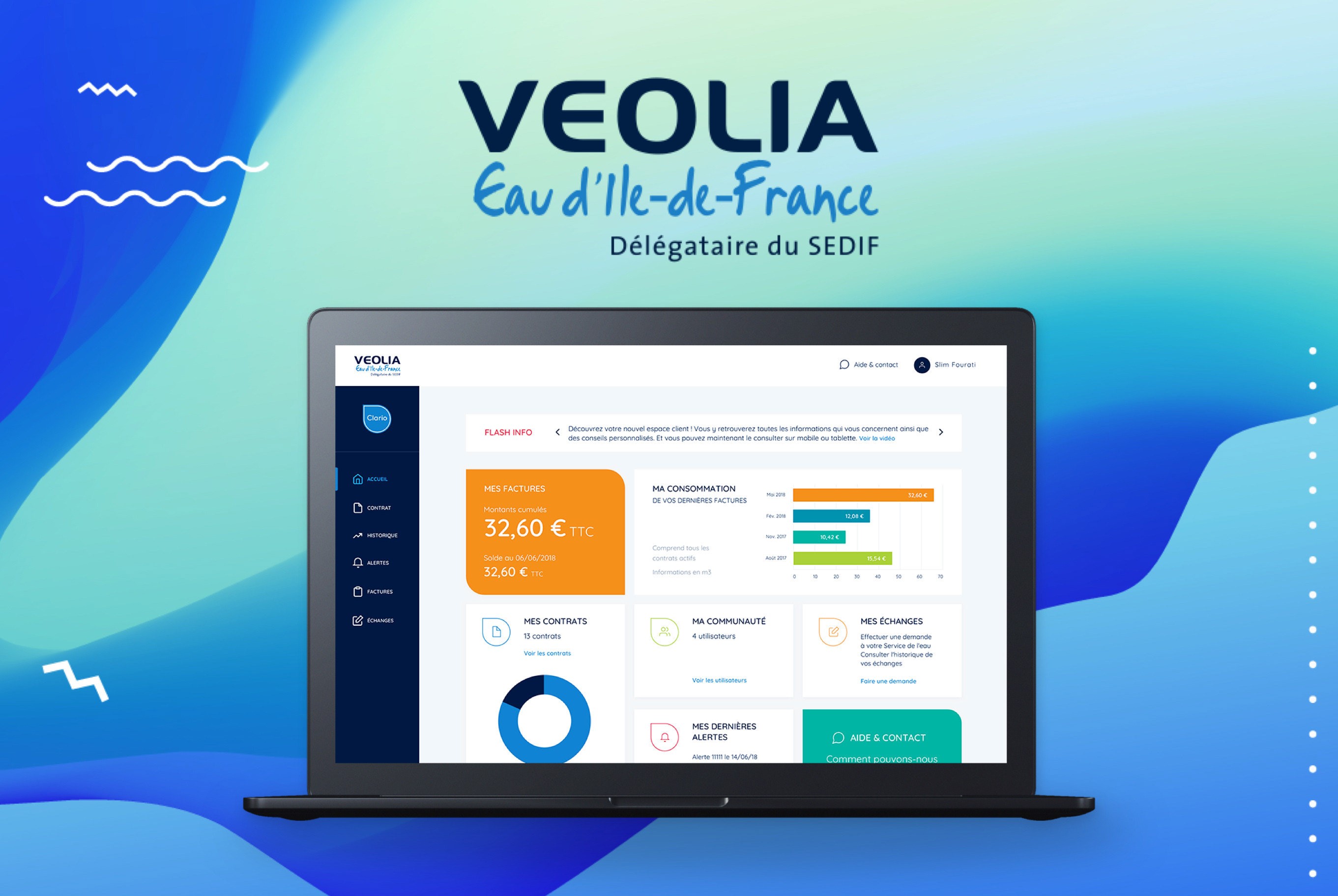 Projet Veolia conçu par Jean Seureau